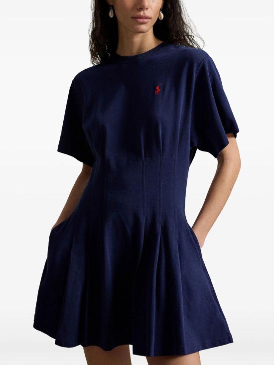 26SS 폴로 랄프로렌 미디 원피스 211A96342 004 BLUE - POLO RALPH LAUREN