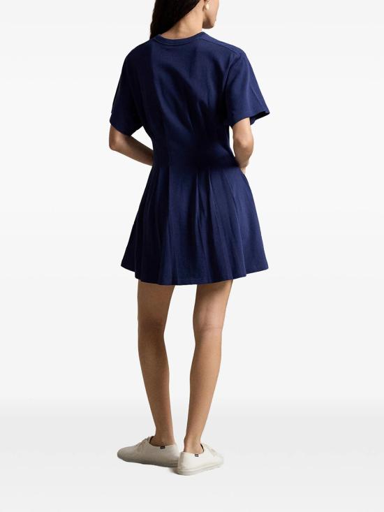 26SS 폴로 랄프로렌 미디 원피스 211A96342 004 BLUE - POLO RALPH LAUREN