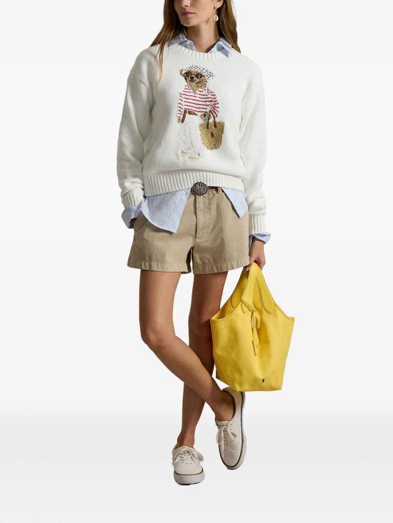26SS 폴로 랄프로렌 스웨터 211A12723 001 WHITE - POLO RALPH LAUREN