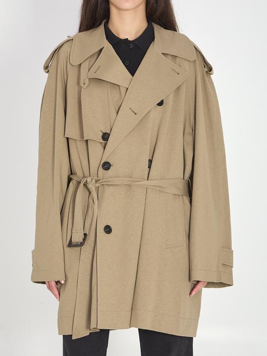 26SS 발렌시아가 트렌치 코트 862426TSVC1 9772 NUDE NEUTRALS