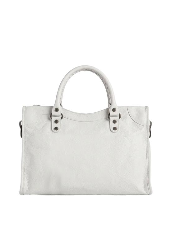 26SS 발렌시아가 르 시티 백 미디움 8230582ABEK 9104 WHITE - BALENCIAGA