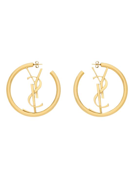26SS 생로랑 이어링 868176Y1500 7005 METALLIC - SAINT LAURENT