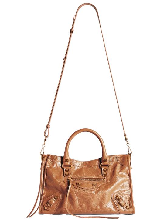 26SS 발렌시아가 르 시티 토트백 811442210F6 2630 BROWN - BALENCIAGA