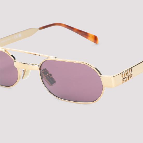 26FW 미우미우 선글라스 0MUB52S 7OE30Y METALLIC - MIU MIU
