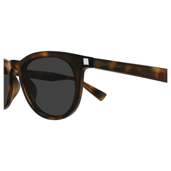 25FW 생로랑 선글라스 SL 797 호피무늬 라운드 - SAINT LAURENT