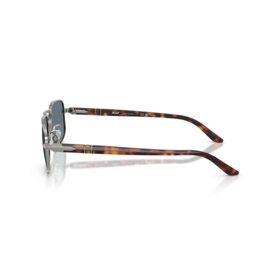 26SS 페르솔 선글라스 호피 무늬 팁이 있는 직사각형 금속 프레임 - PERSOL