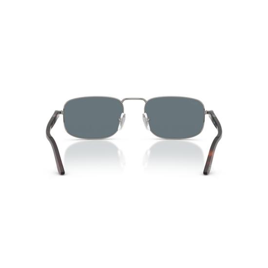 26SS 페르솔 선글라스 호피 무늬 팁이 있는 직사각형 금속 프레임 - PERSOL