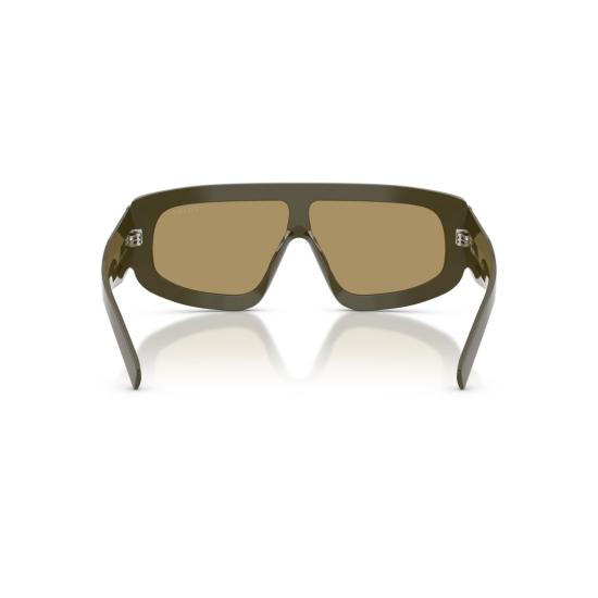 26SS 프라다 선글라스 삼각형 로고 디테일이 돋보이는 오버사이즈 직사각형 프레임 - PRADA