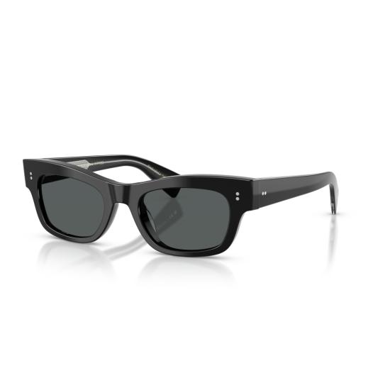 26SS 올리버피플스 선글라스 메탈릭 액센트가 돋보이는 대담한 직사각형 아세테이트 - OLIVER PEOPLES