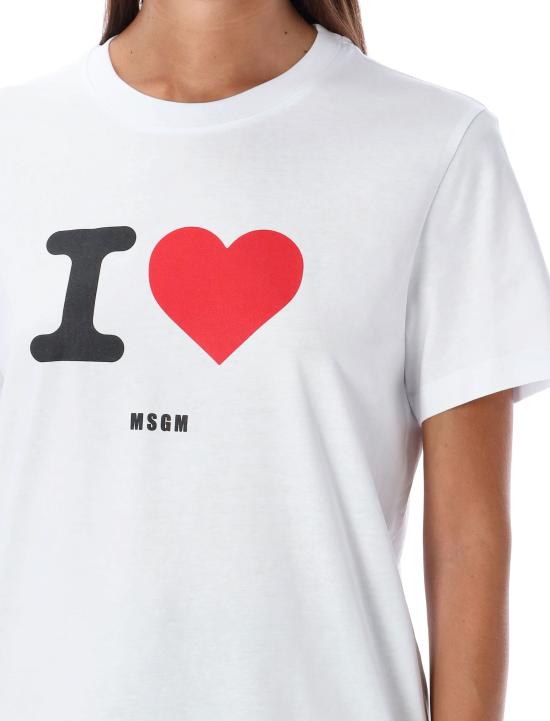  엠에스지엠 반팔 티셔츠 3541MDM171 237798 01 BIANCO - MSGM