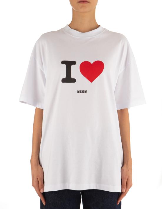  엠에스지엠 반팔 티셔츠 3541MDM171 237798 01 BIANCO - MSGM
