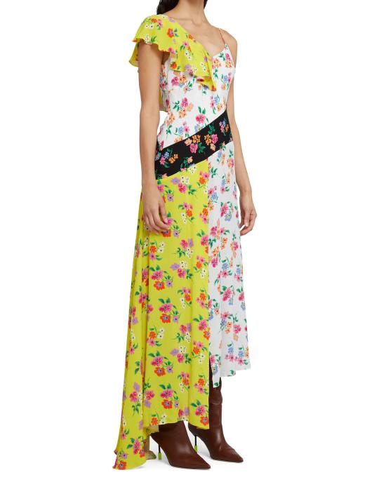  엠에스지엠 롱 원피스 3441MDA187Y 237154 off white 02 MULTICOLOR - MSGM