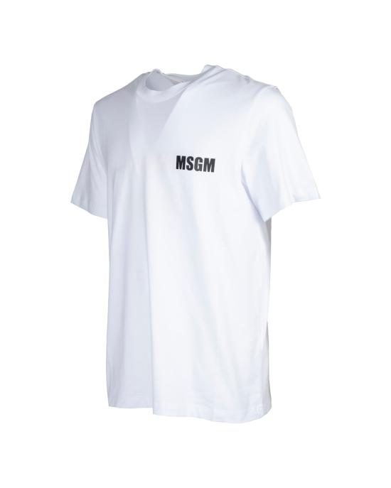  엠에스지엠 반팔 티셔츠 3440MM196 237002 white 01 BIANCO - MSGM