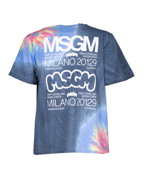  엠에스지엠 반팔 티셔츠 3440MM107 237090 multicolor 88 - MSGM