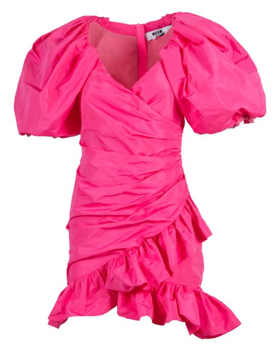  엠에스지엠 숏 원피스 3441MDA25 237109 hot pink 16 FUCHSIA