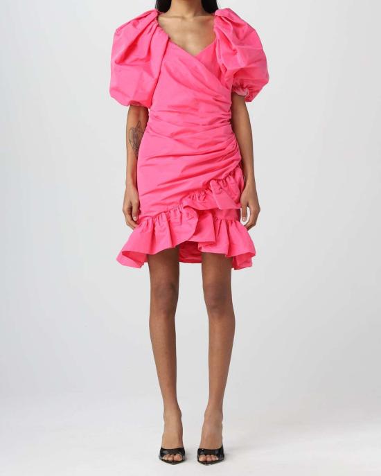  엠에스지엠 숏 원피스 3441MDA25 237109 hot pink 16 FUCHSIA - MSGM