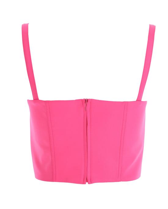  키아라 페라그니 민소매 티셔츠 74CBM261 J0068 415 ROSA - CHIARA FERRAGNI