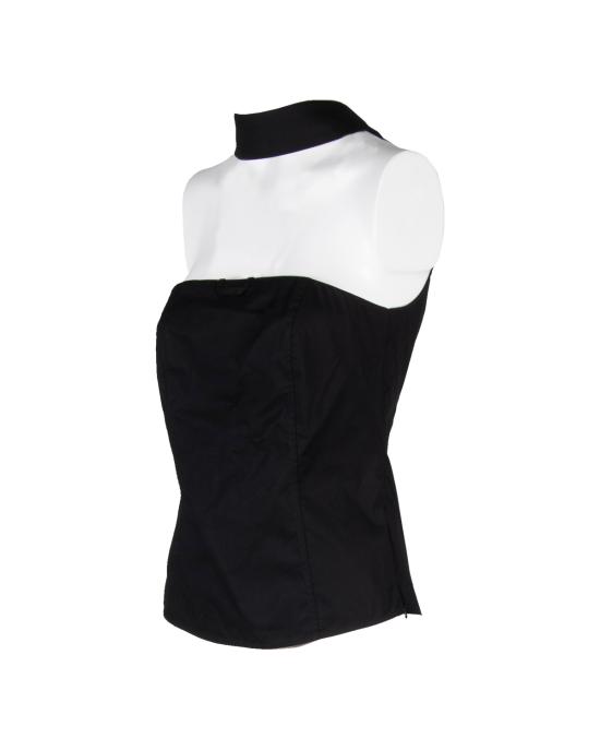  비베타 민소매 티셔츠 G021 V026 9000 nero NERO - VIVETTA