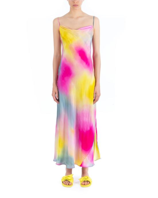  엠에스지엠 롱 원피스 3441MDA200 237151 multicolor 03 - MSGM