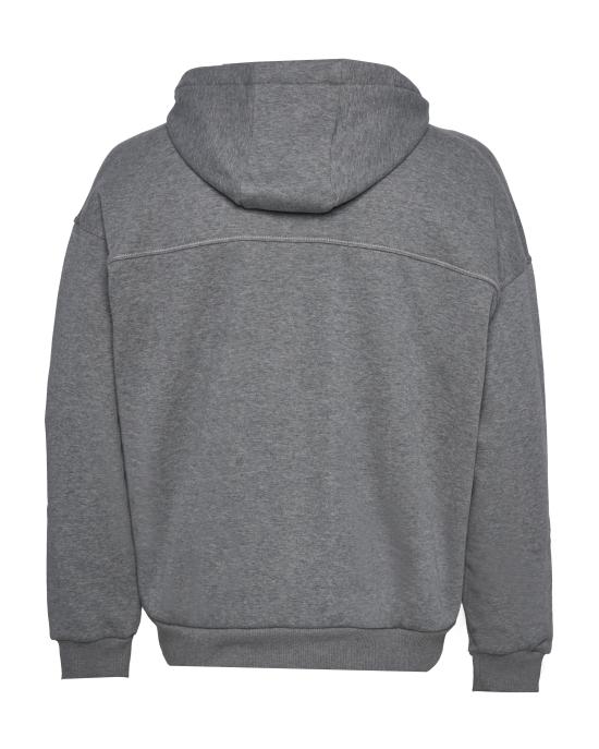 26SS 에르메네질도제냐 후드 티셔츠 N6MH02030 032 Grey - ERMENEGILDO ZEGNA