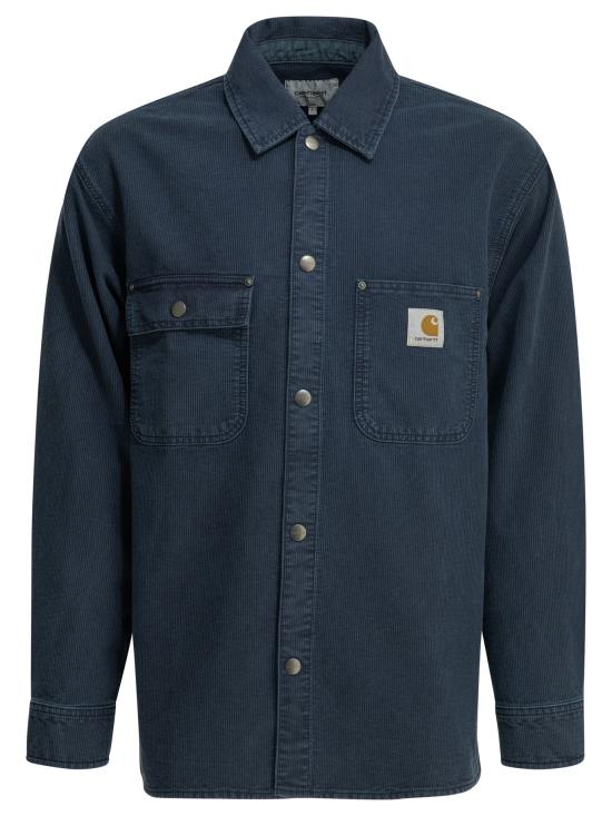 26SS 칼하트 WIP 패리시 셔츠 I036485 0106 BLUE STONE WASHED DOM