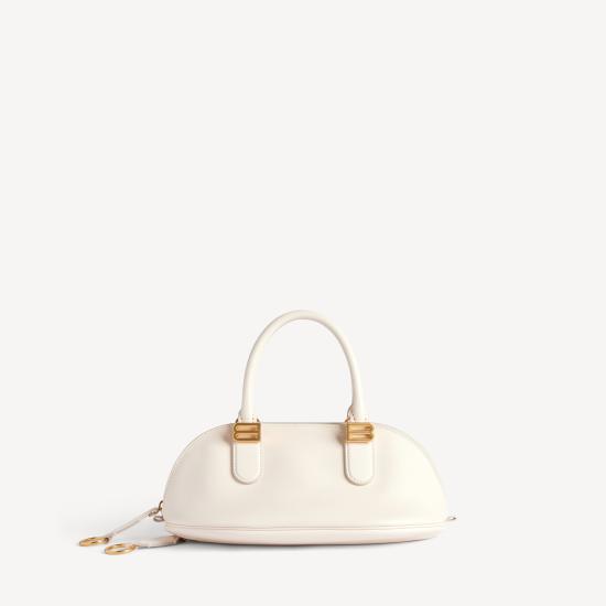 26SS 발렌시아가 볼레로 볼링백 8685852ACJS9404 White