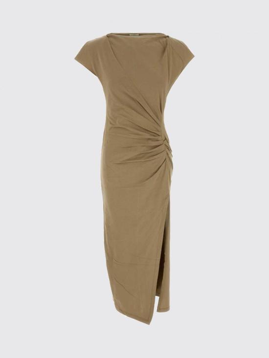 26SS 이자벨마랑 롱 원피스 RO0307FAA1N41I 50LB Brown - ISABEL MARANT