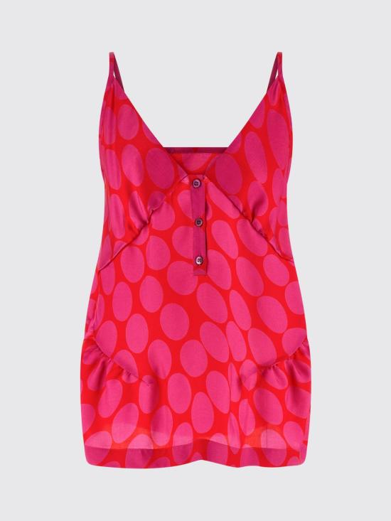 26SS 드리스 반 노튼 탑 2610107813017 304 Fuchsia - DRIES VAN NOTEN