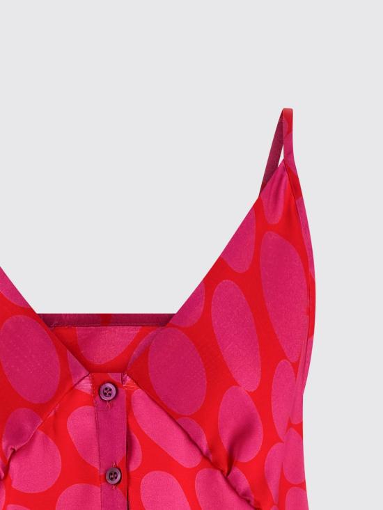 26SS 드리스 반 노튼 탑 2610107813017 304 Fuchsia - DRIES VAN NOTEN