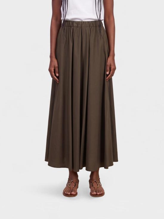 26SS 아스페시 롱 스커트 2289P076 01237 Kaki