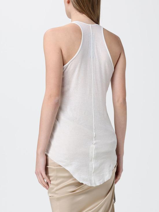 26SS 릭 오웬스 민소매 티셔츠 RP01F6101MR 11 White - RICK OWENS