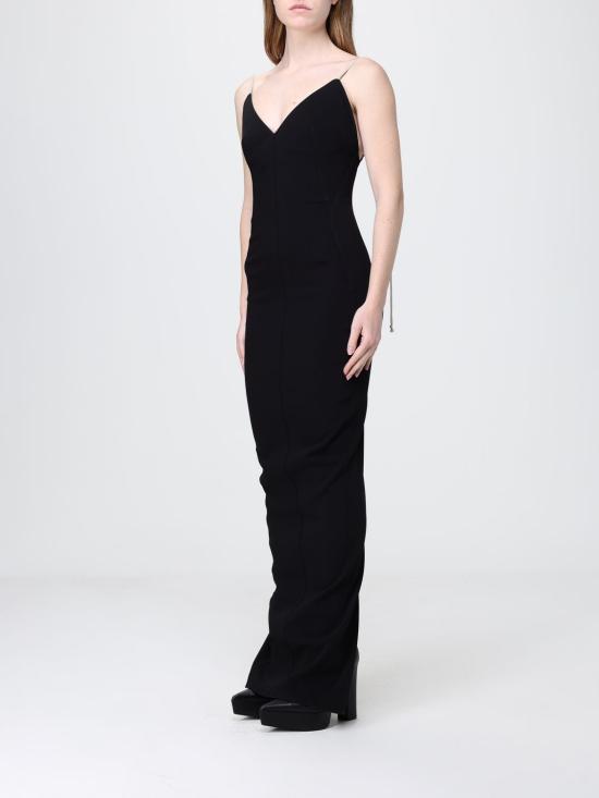 26SS 릭 오웬스 롱 원피스 RP01F6519SY 09 Black - RICK OWENS