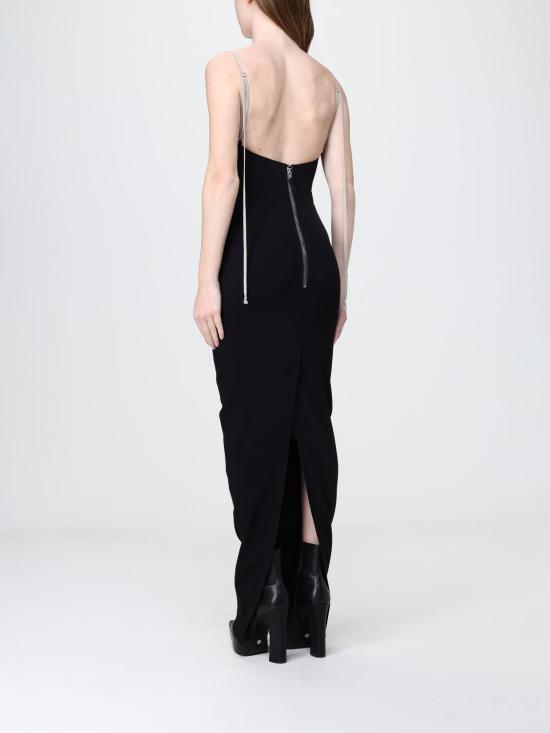 26SS 릭 오웬스 롱 원피스 RP01F6519SY 09 Black - RICK OWENS