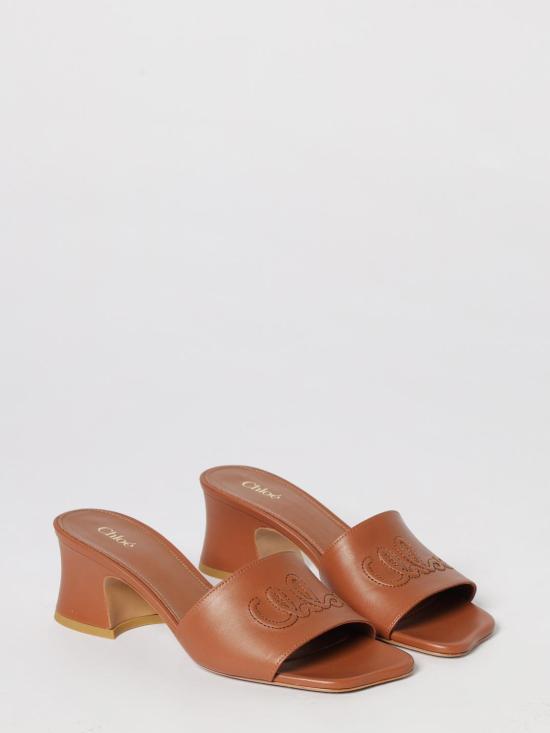 26SS 끌로에 힐/펌프스 CH25A12MPI 27T Brown - CHLOE