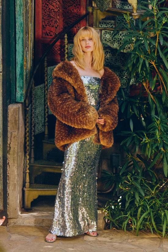  사이먼밀러 코트 사이먼 밀러 녹스 비건 퍼  타우니 - SIMONMILLER