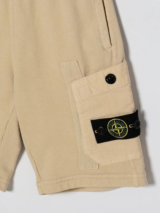 26SS [키즈] 스톤 아일랜드 쇼츠/버뮤다 6200008S0040 V0090 Beige - STONE ISLAND