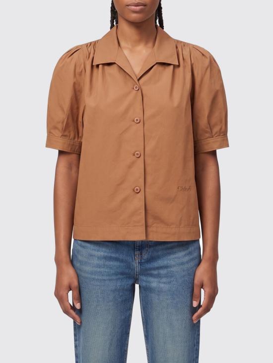 26SS 끌로에 셔츠 CH26UHT89144 26U Brown