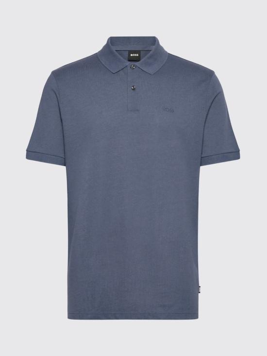 26SS 보스 폴로 티셔츠 50553564 466 Blue 1 - BOSS