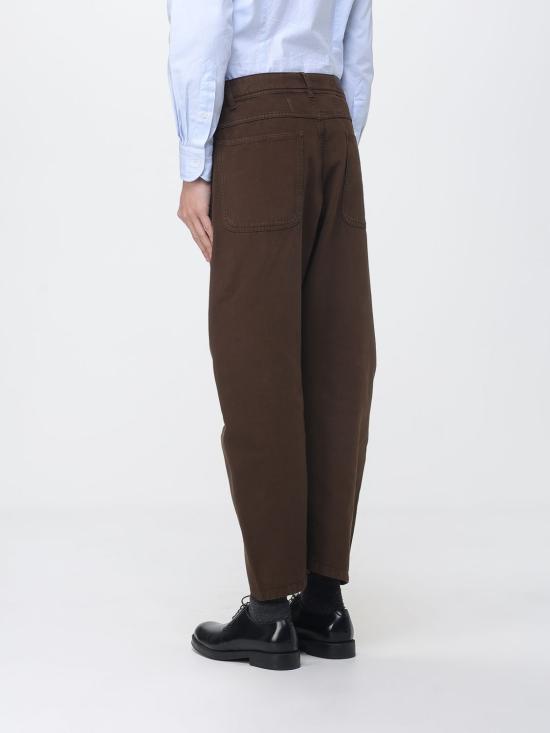 26SS 르메르 트위스티드 워크웨어 팬츠 PA1102LD1068 BR423 Brown - LEMAIRE