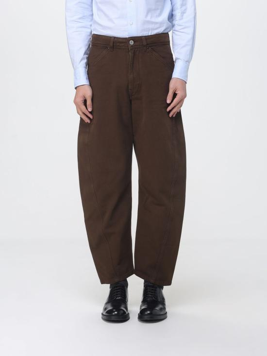 26SS 르메르 트위스티드 워크웨어 팬츠 PA1102LD1068 BR423 Brown