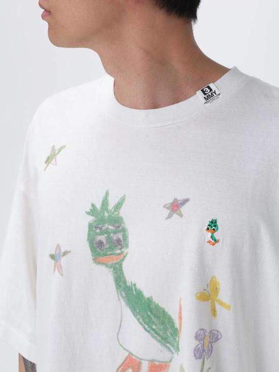 26SS 메종 미하라 야스히로 반팔 티셔츠 J16TS862 White - MAISON MIHARA YASUHIRO