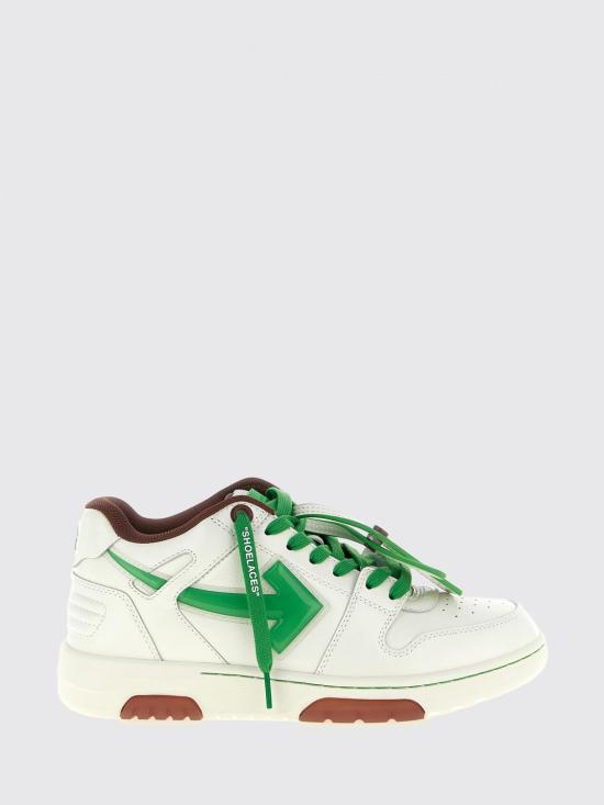 26SS 오프화이트 스니커즈 OMIA189S26LEA009 0150 Green