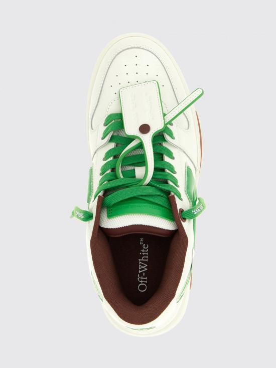 26SS 오프화이트 스니커즈 OMIA189S26LEA009 0150 Green - OFF WHITE