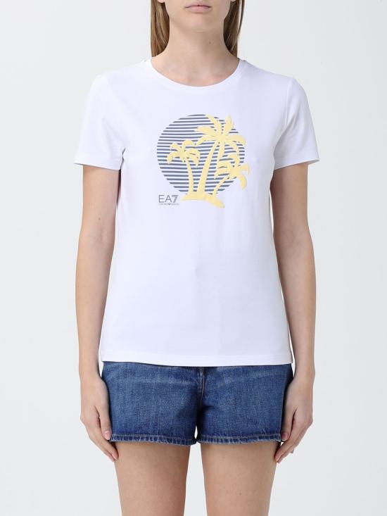 26SS 엠포리오 아르마니 반팔 티셔츠 7W001022AF18401 M0291 White 1