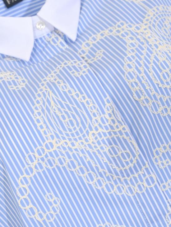 26SS 페이 셔츠 NCWA552552SZDI 013H Gnawed Blue - FAY