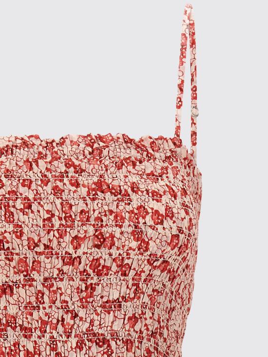 26SS 이자벨마랑에뚜왈 엘로디 드레스 RO1056FAD1J15E 70RD Red - ISABEL MARANT ETOILE