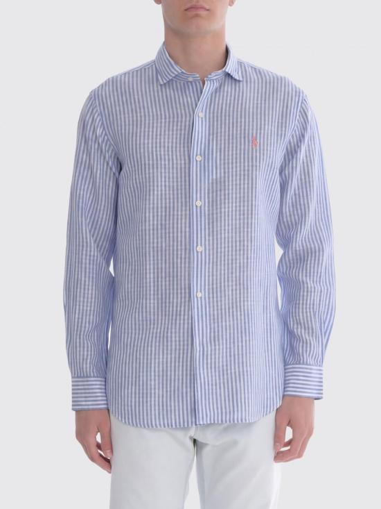 26SS 폴로 랄프로렌 긴팔 셔츠 710B16700 001 Blue