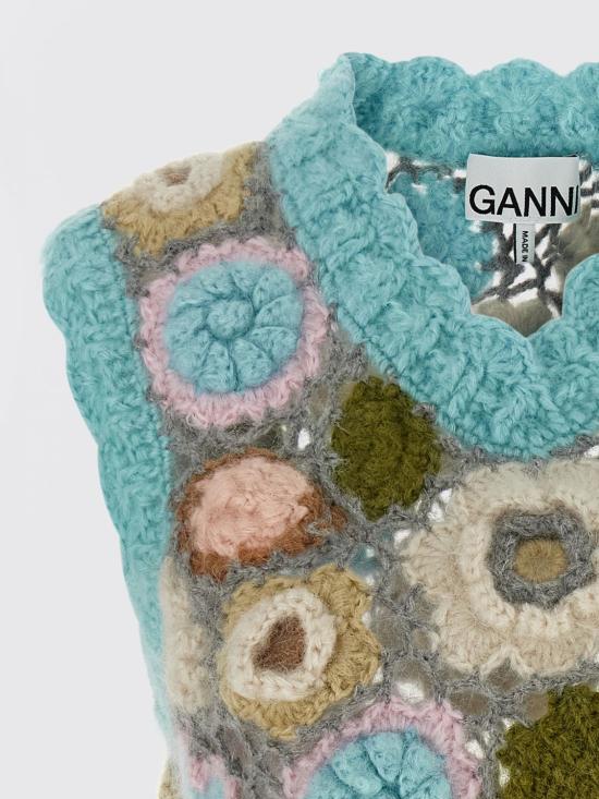 26SS 가니 베스트 A1070255 999 Multicolor - GANNI