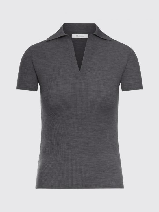 26SS 막스마라 폴로 티셔츠 2611361171600 008 Grey - MAX MARA
