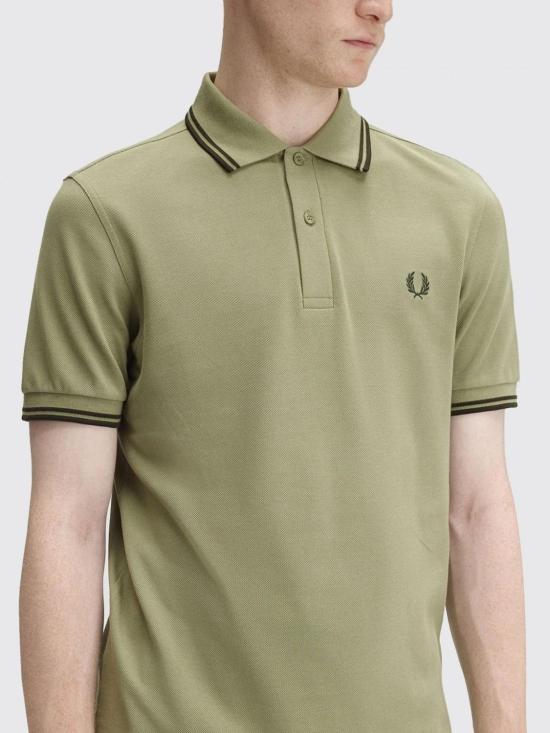 25FW 프레드페리 폴로 티셔츠 M3600 Y64 Emerald - FRED PERRY